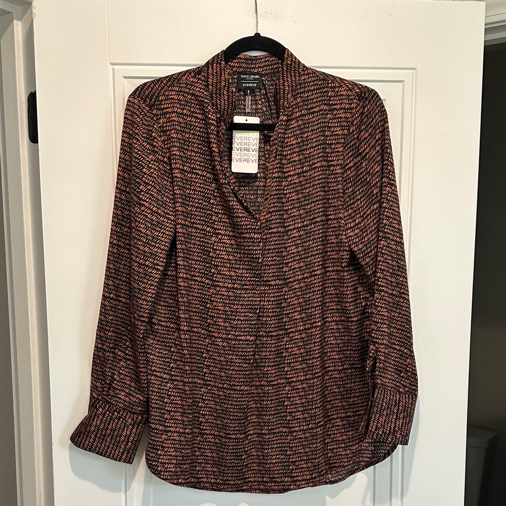 NWT David Lerner Evereve Blouse